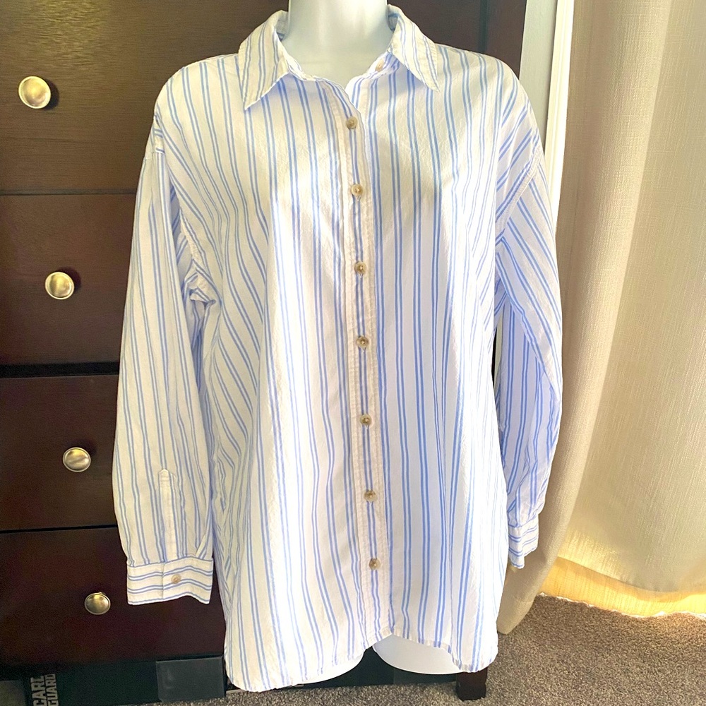 Universal Thread Striped Button Down - image 3